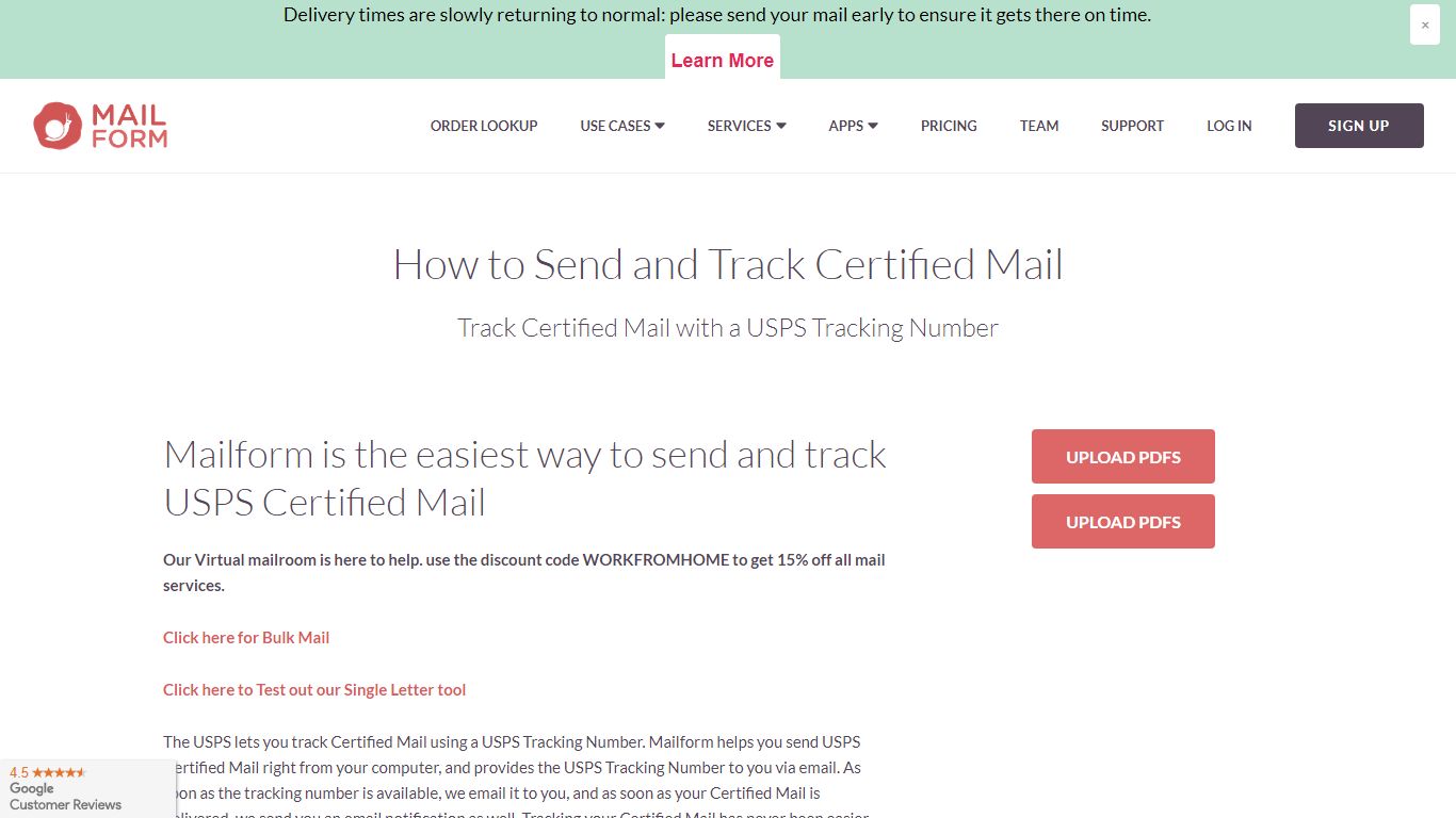 How to Send and Track Certified Mail - Mailform